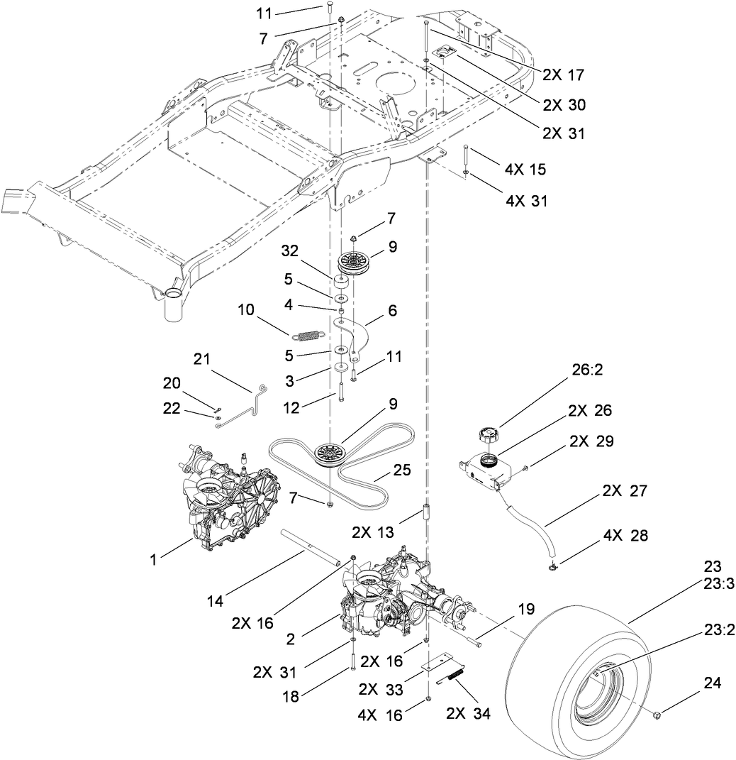 Traction Drive Assembly
