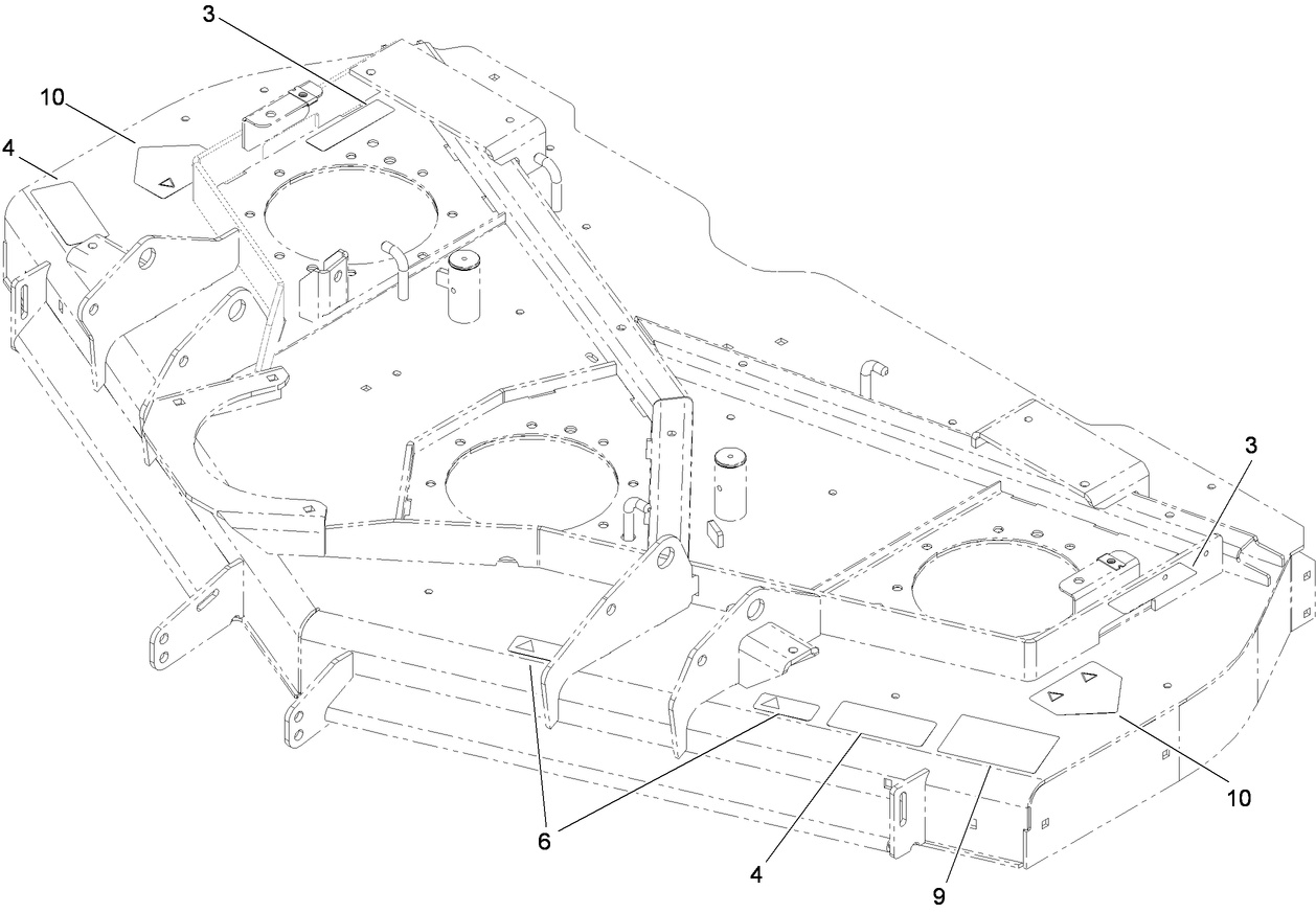 Deck Decal Assembly No. 108-9907