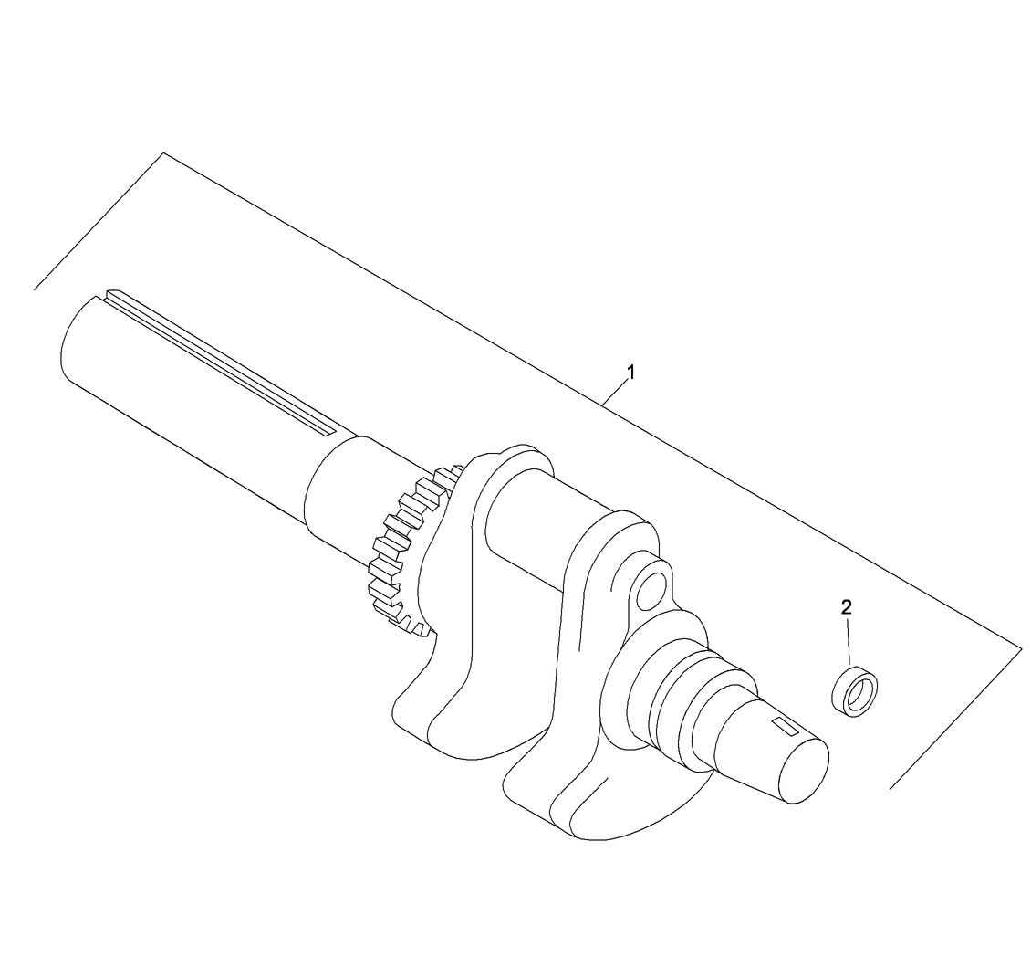 Crankshaft Assembly Kohler CH23S-76549