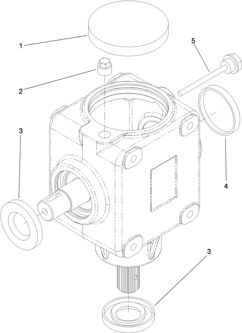 Gear Box Assembly No. 108-1370