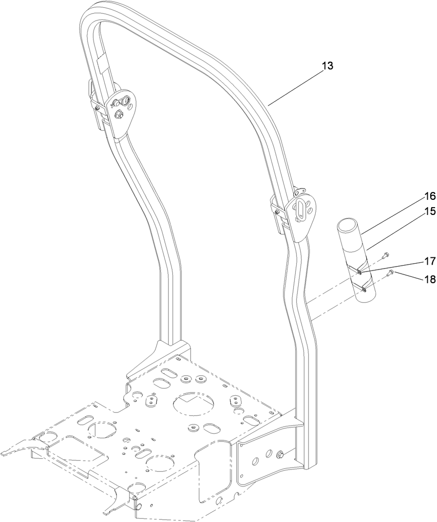 Roll-Over Protection System Assembly