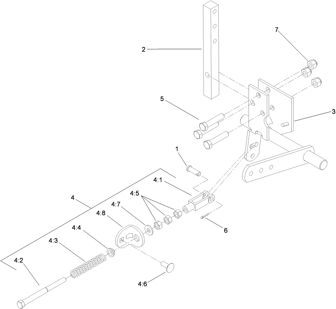 LH Motion Control Assembly No. 109-3906