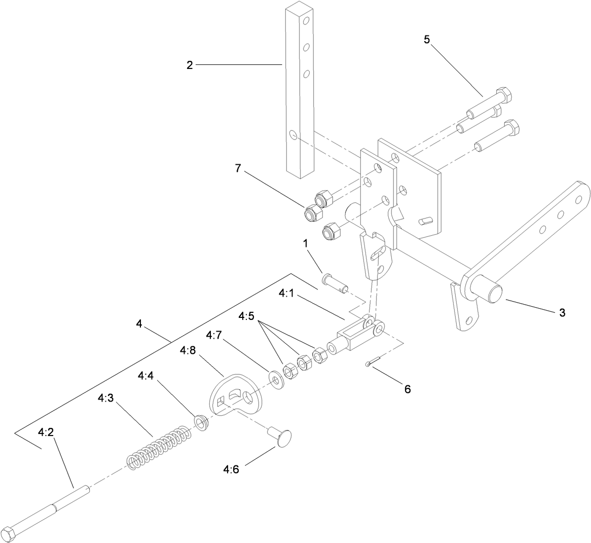 RH Motion Control Assembly No. 109-3907