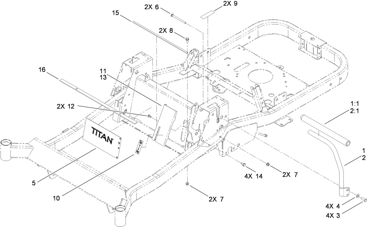 Parts – TITAN ZX4800 Zero-Turn-Radius Riding Mower | Toro
