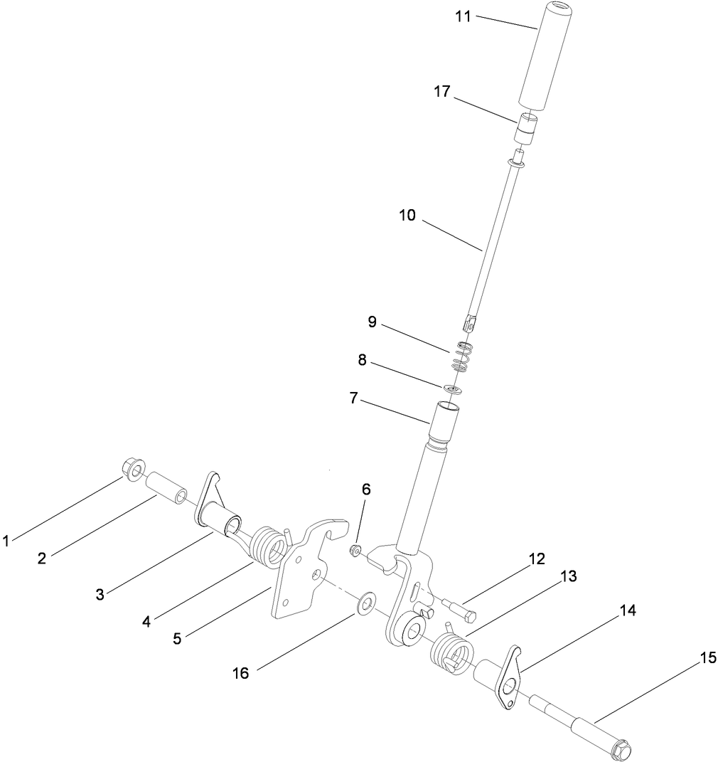 Brake Handle Assembly No. 116-1878