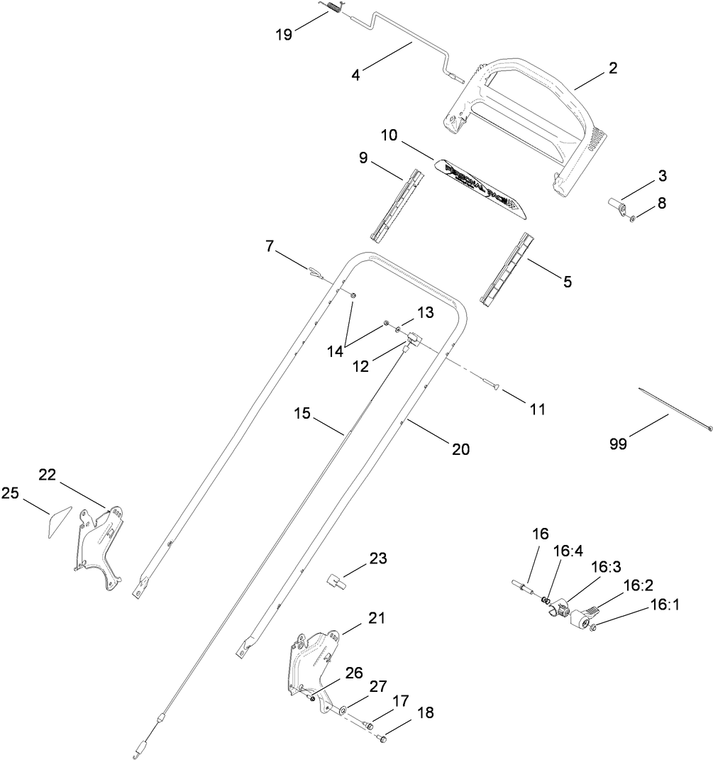 Upper Handle Assembly
