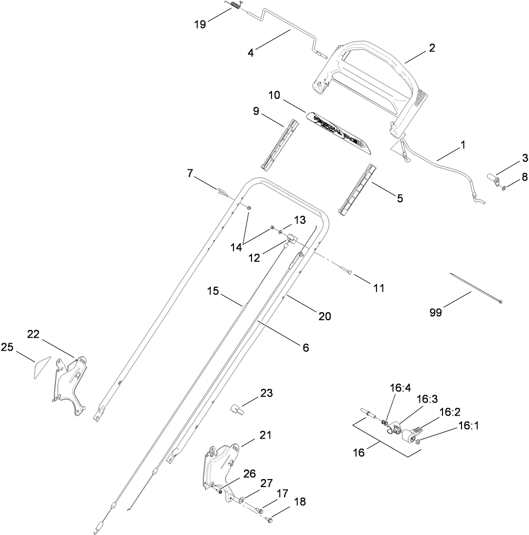 Upper Handle Assembly