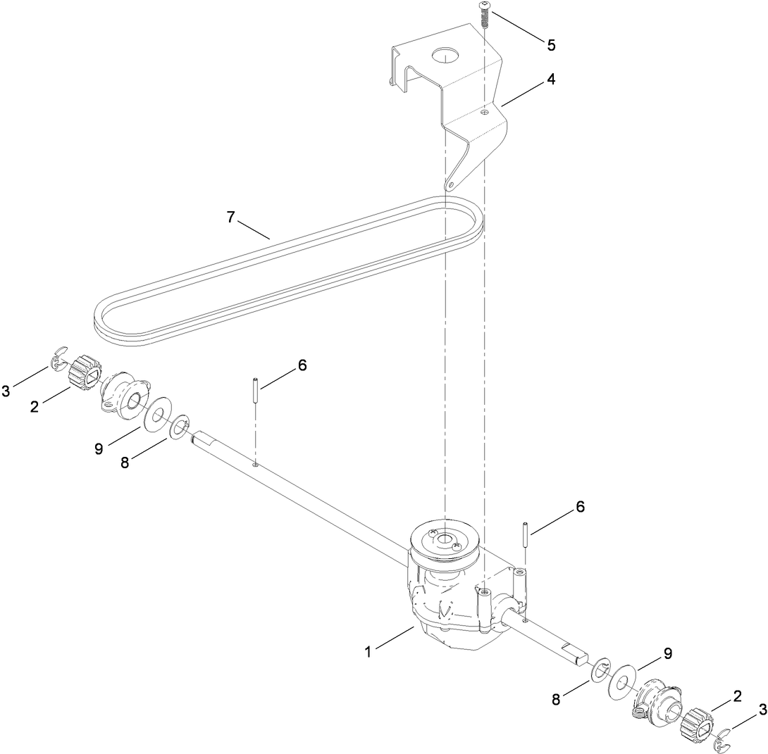 Transmission and Belt Assembly