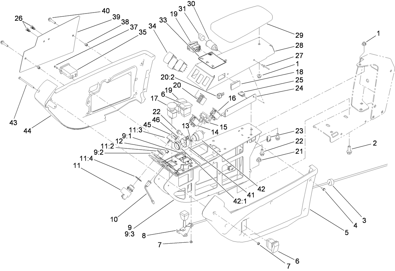 Control Console Assembly