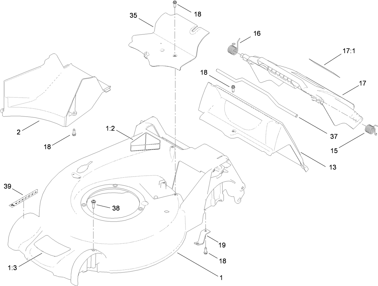 Housing and Rear Door Assembly