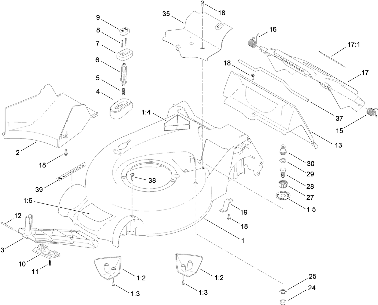 Housing and Rear Door Assembly