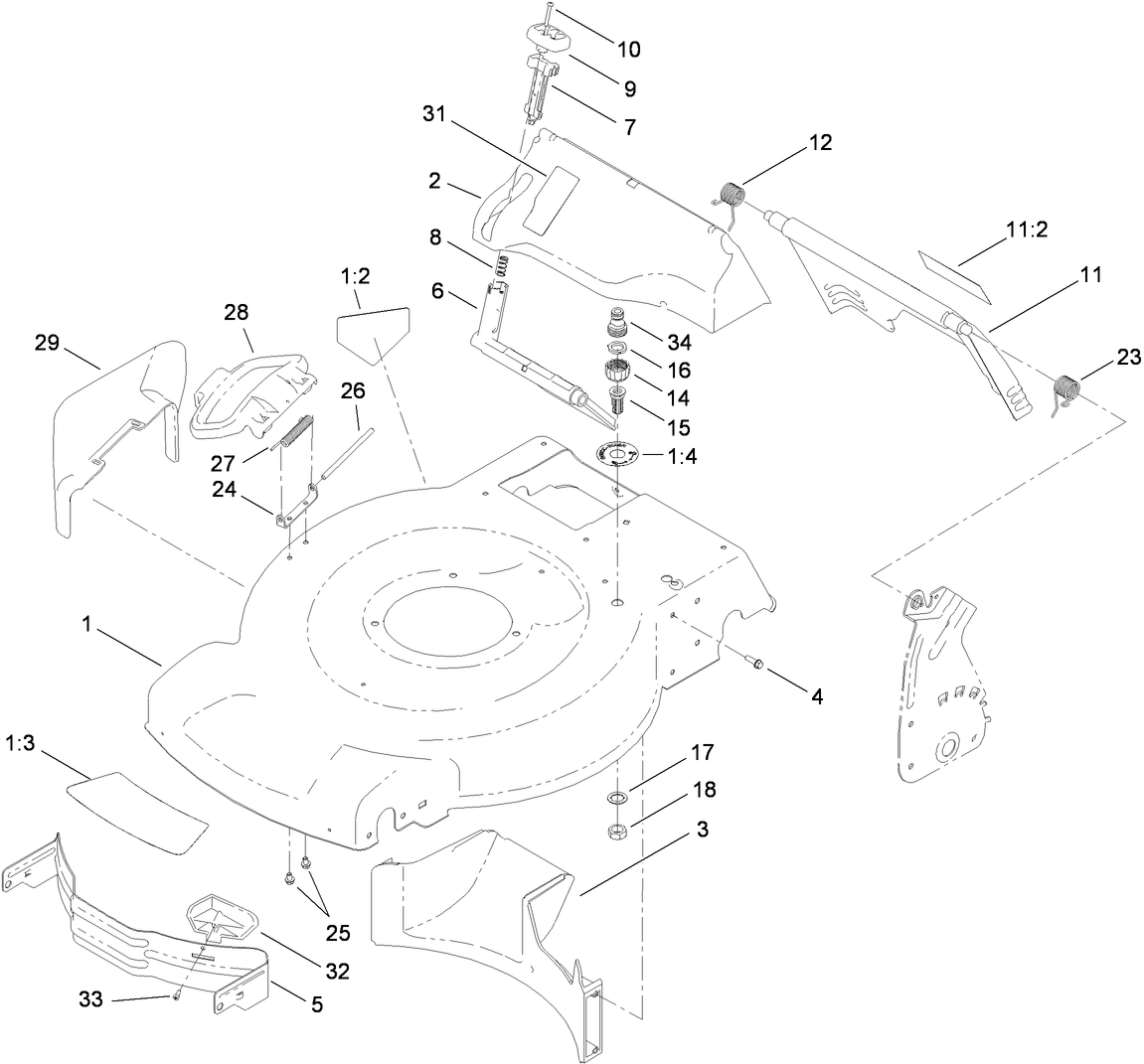 Housing and Rear Door Assembly