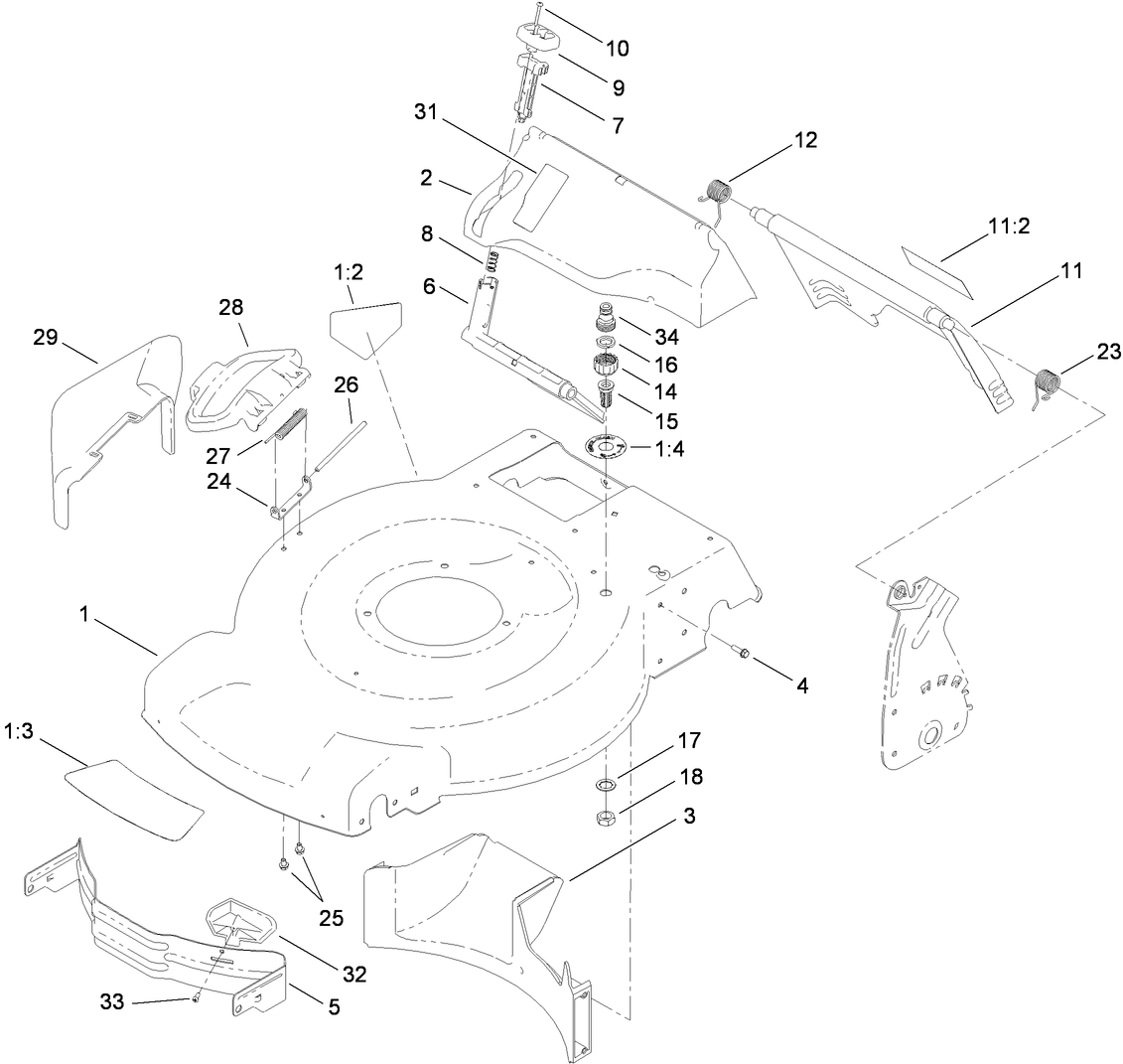 Housing and Rear Door Assembly