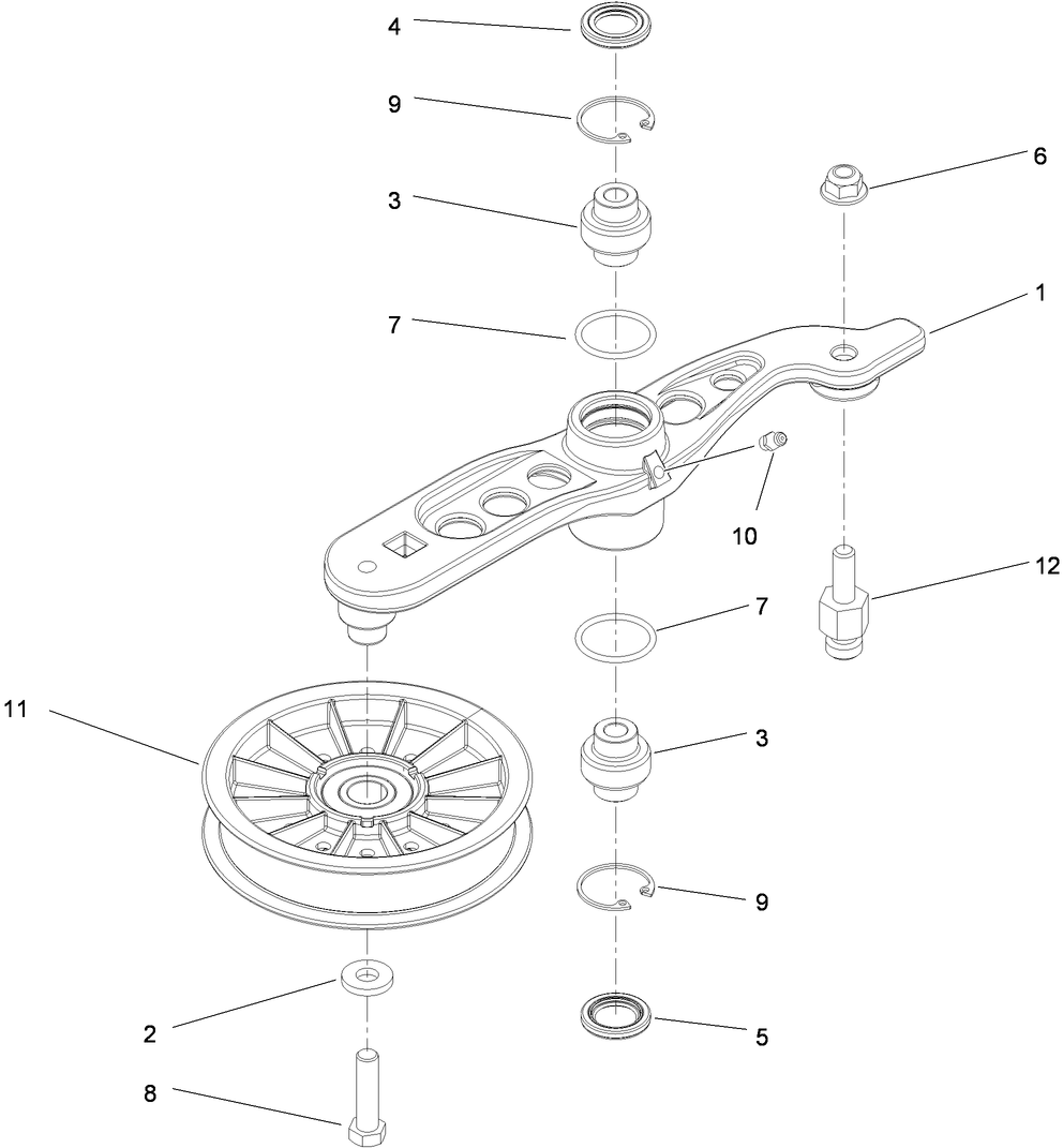 Pump Ilder Assembly No. 116-1255