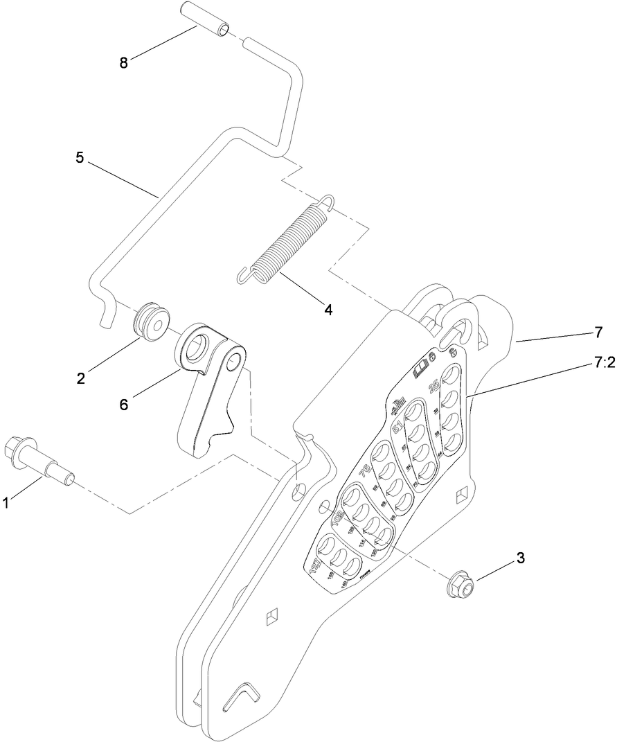Height-of-Cut Assembly No. 117-3842