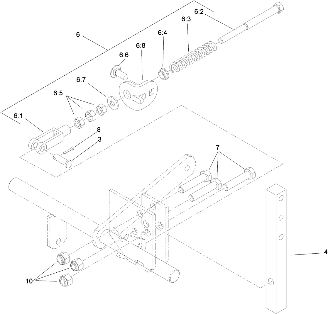 LH Motion Control Assembly No. 109-3912