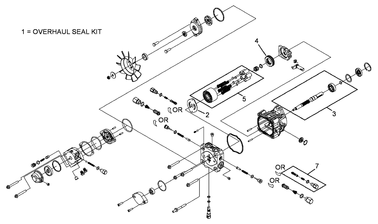 Hydraulic Pump Assembly No. 103-1942