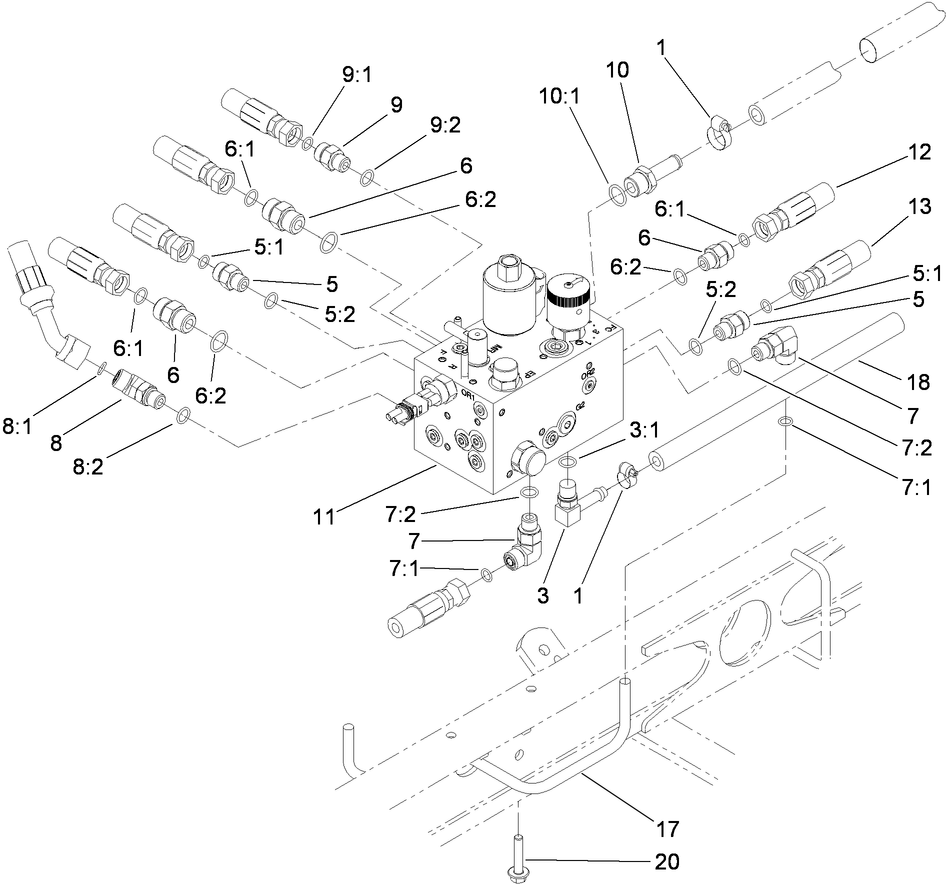 Manifold Block Assembly