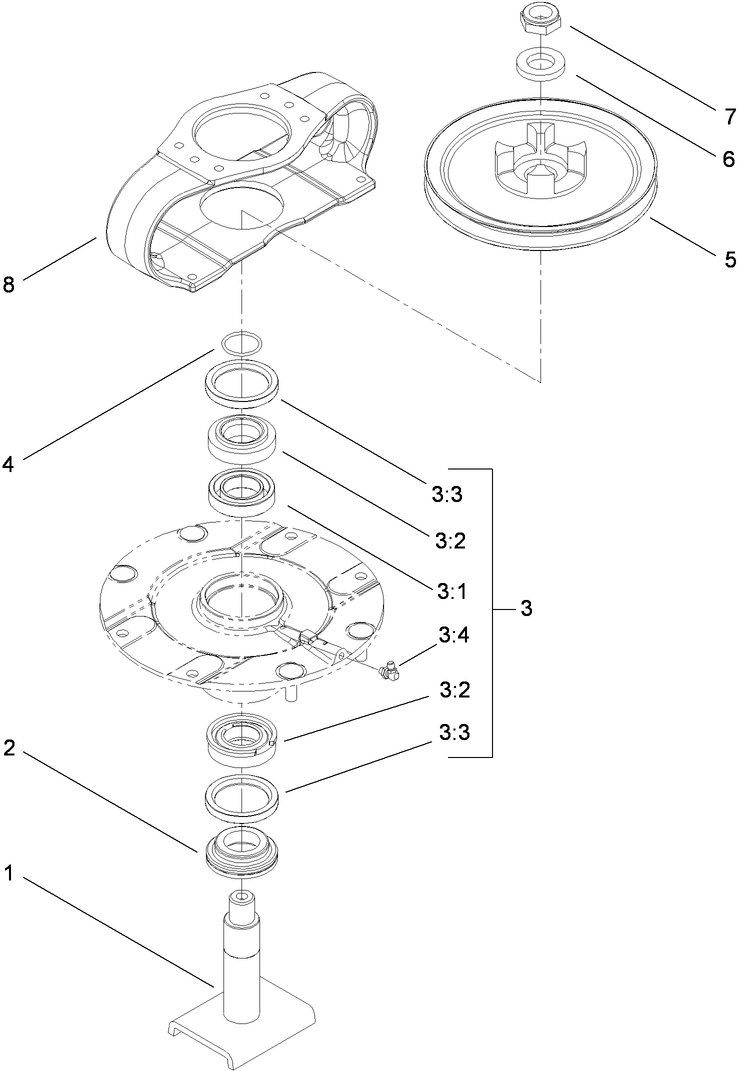 Driving Spindle Assembly No. 119-4547