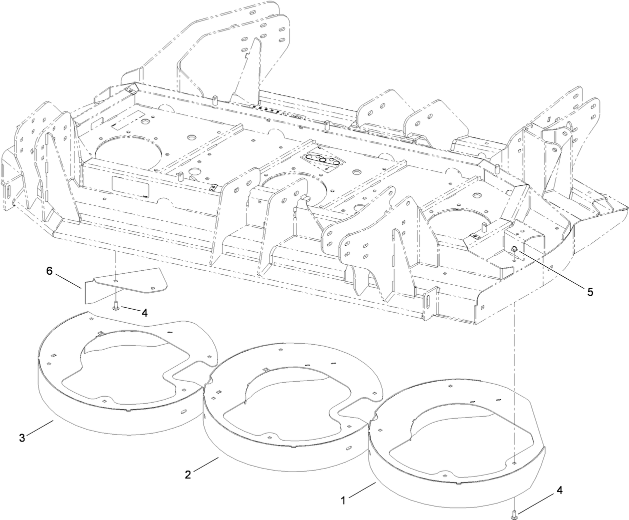 Right Deck Chamber Assembly