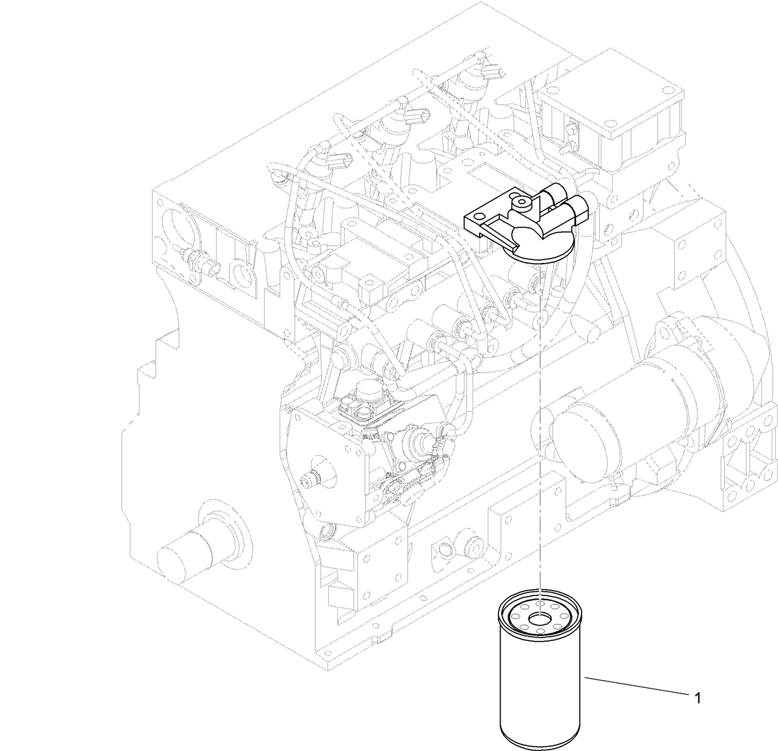 Engine Fuel Filter Assembly