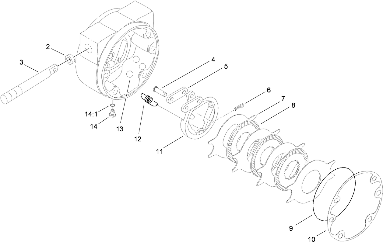 Brake Assembly No. 100-3069