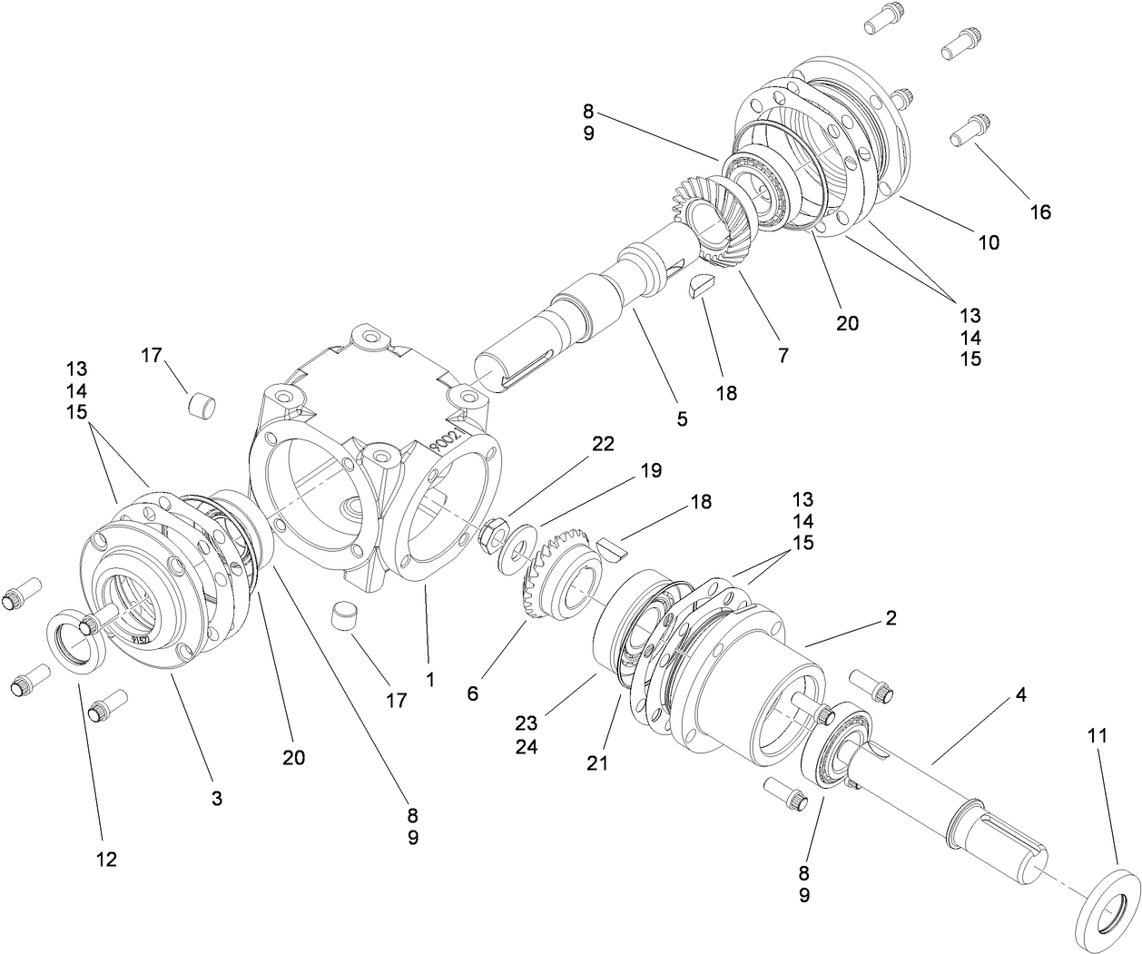 Gearbox Assembly No. 107-9887