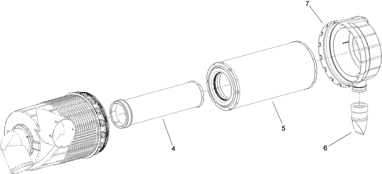 Air Cleaner Assembly No. 112-7329