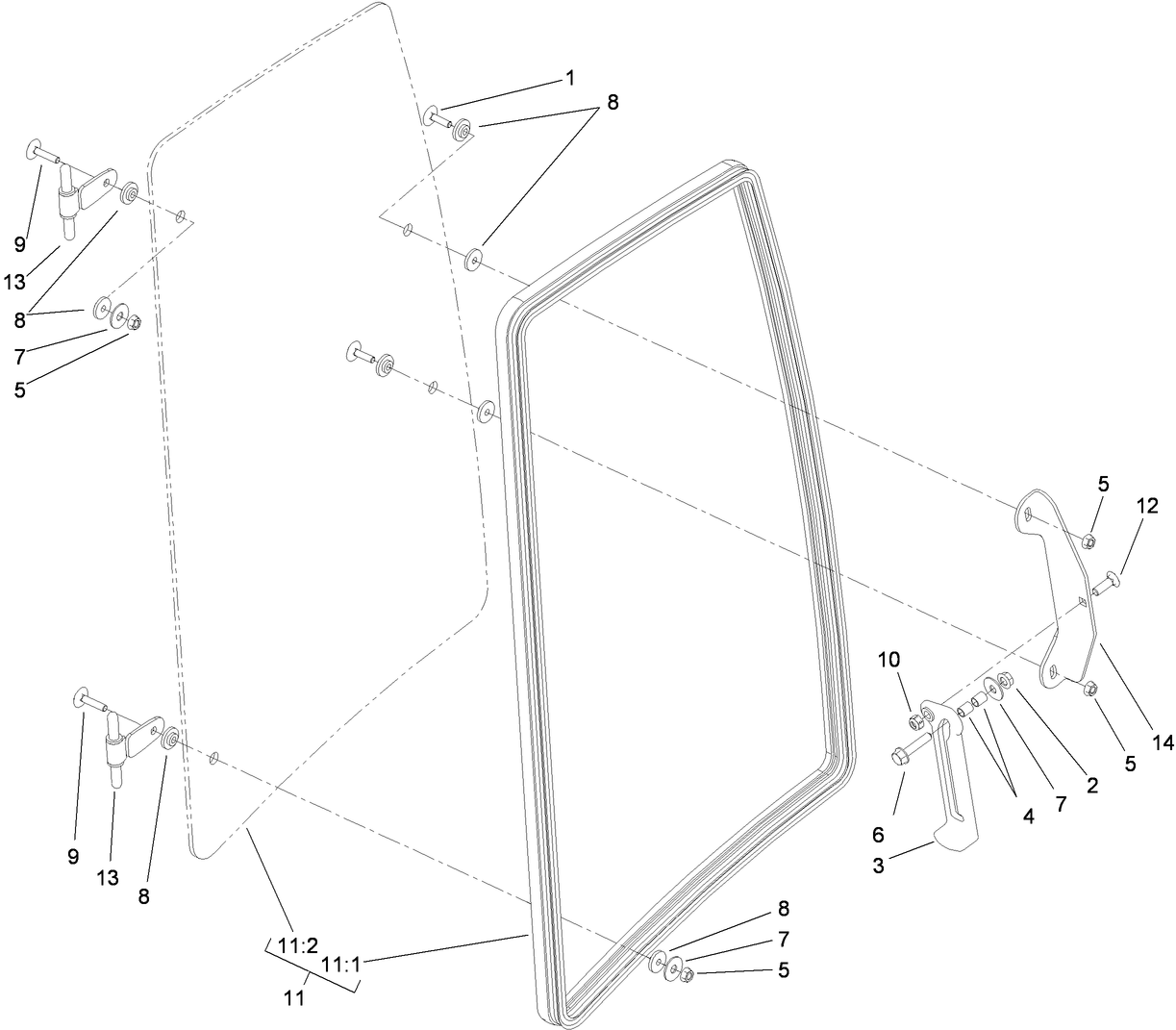 Right Window Assembly