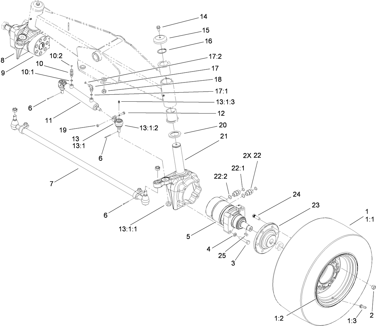 Rear Axle Assembly