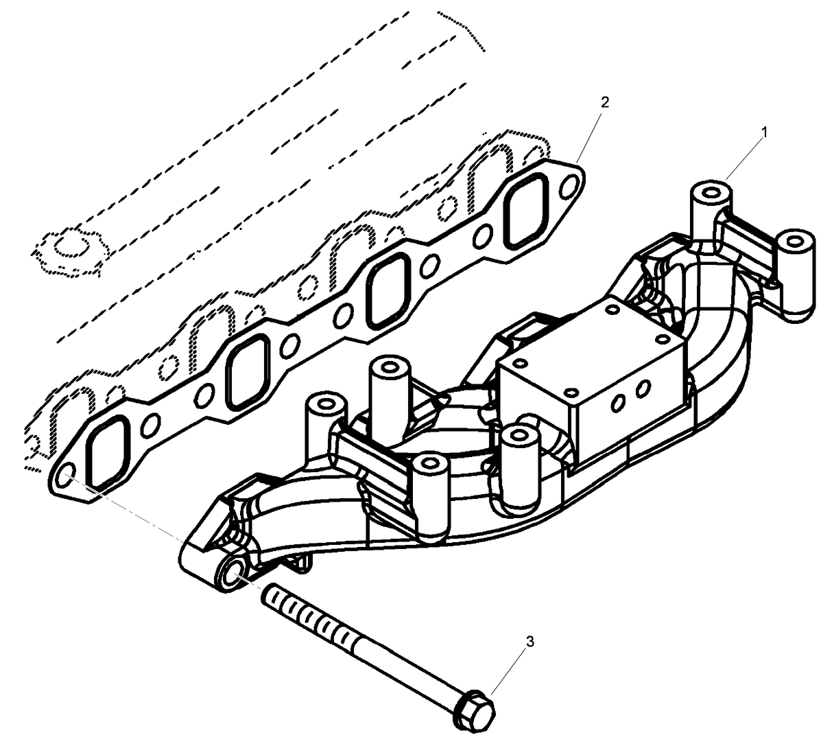 Engine Exhaust Manifold Assembly