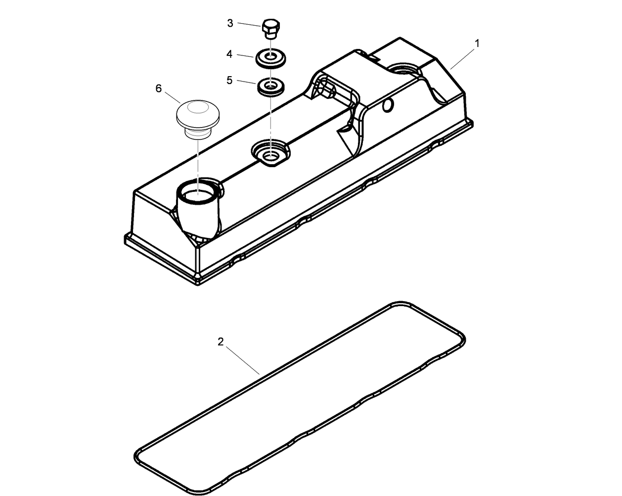 Engine Valve Cover Assembly