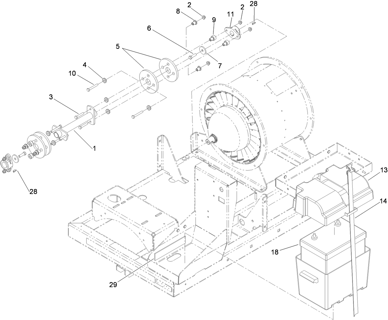 Clutch and Electrical Assembly