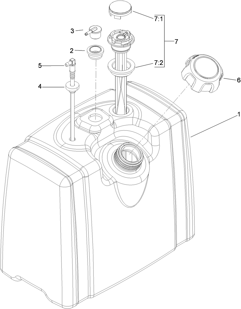 Fuel Tank Assembly No. 117-8455