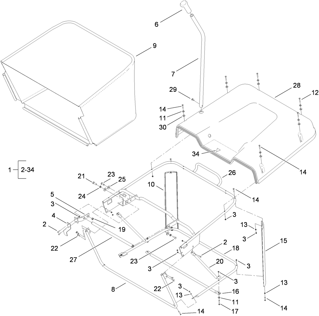Grass Collector Assembly