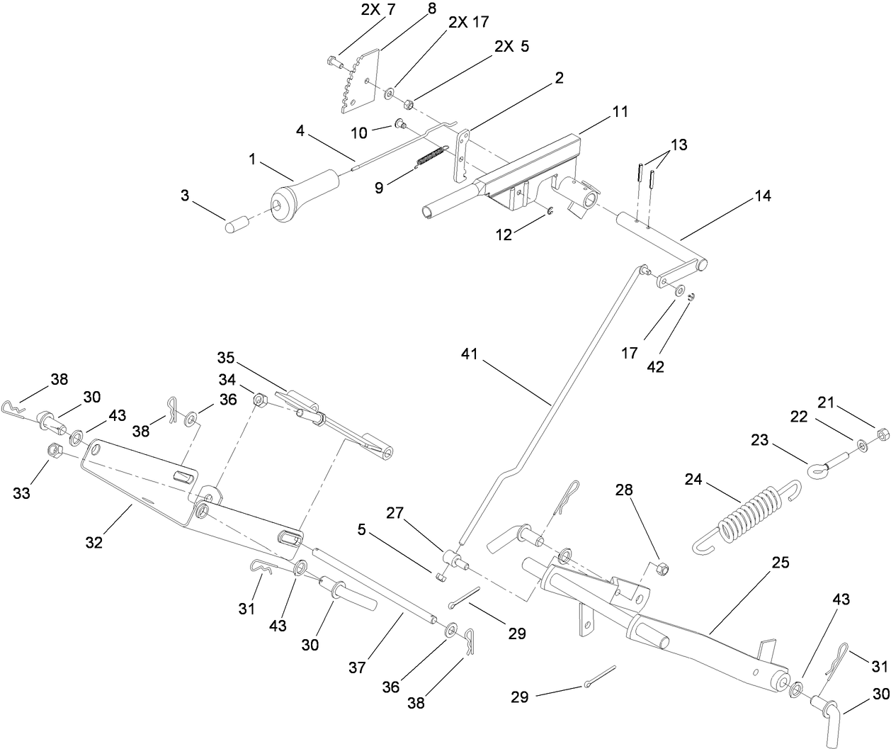 Mower Lift Assembly
