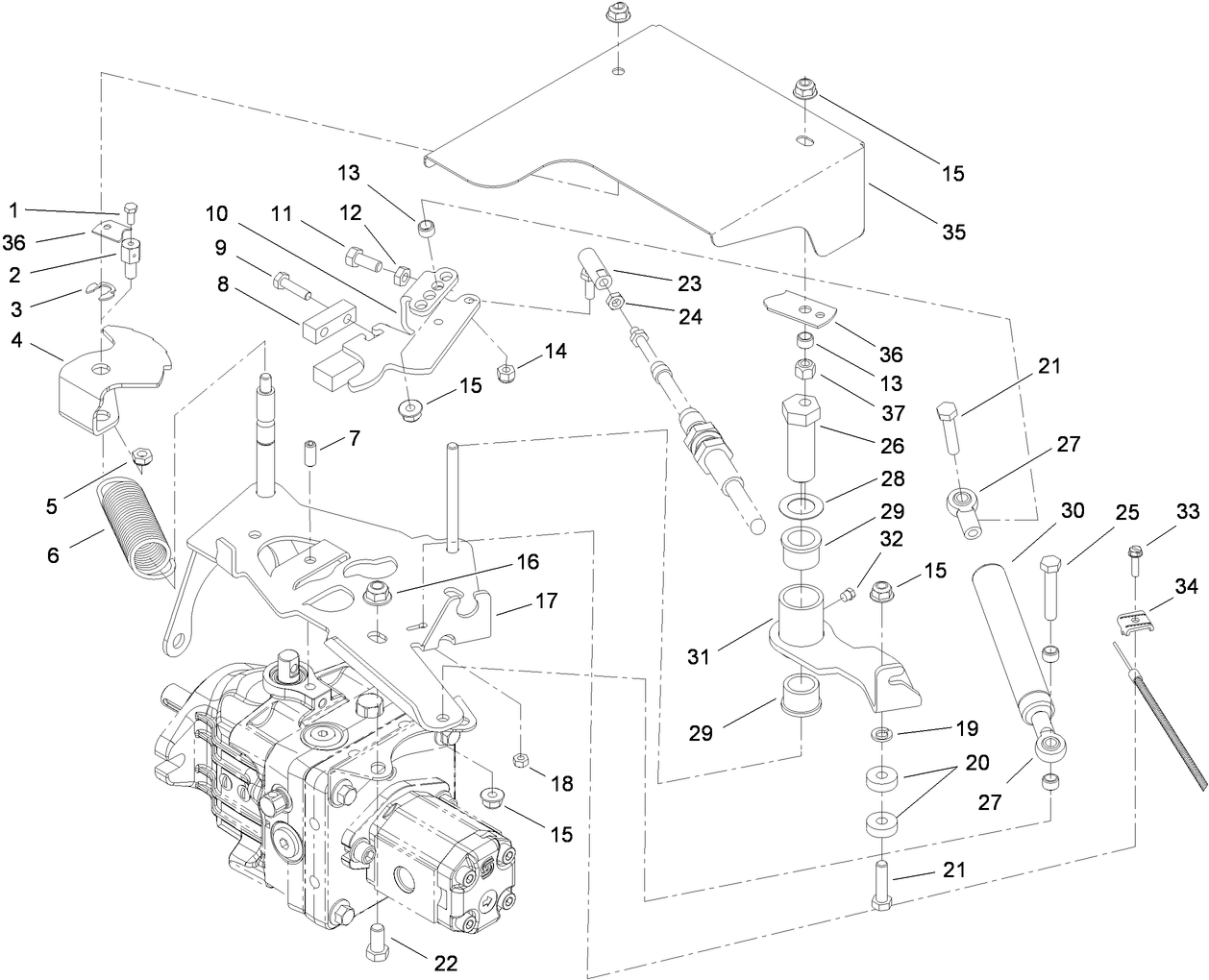 Hydro Control Assembly