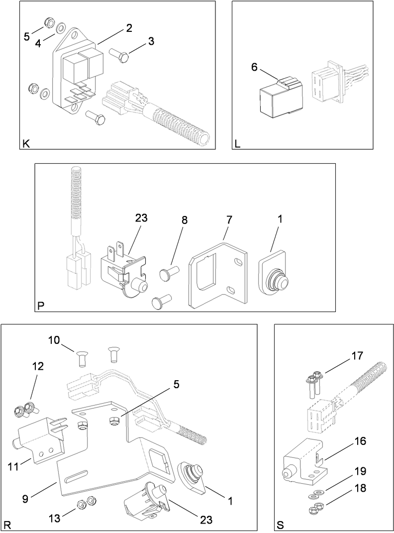 Electrical Switch No. 3 Assembly