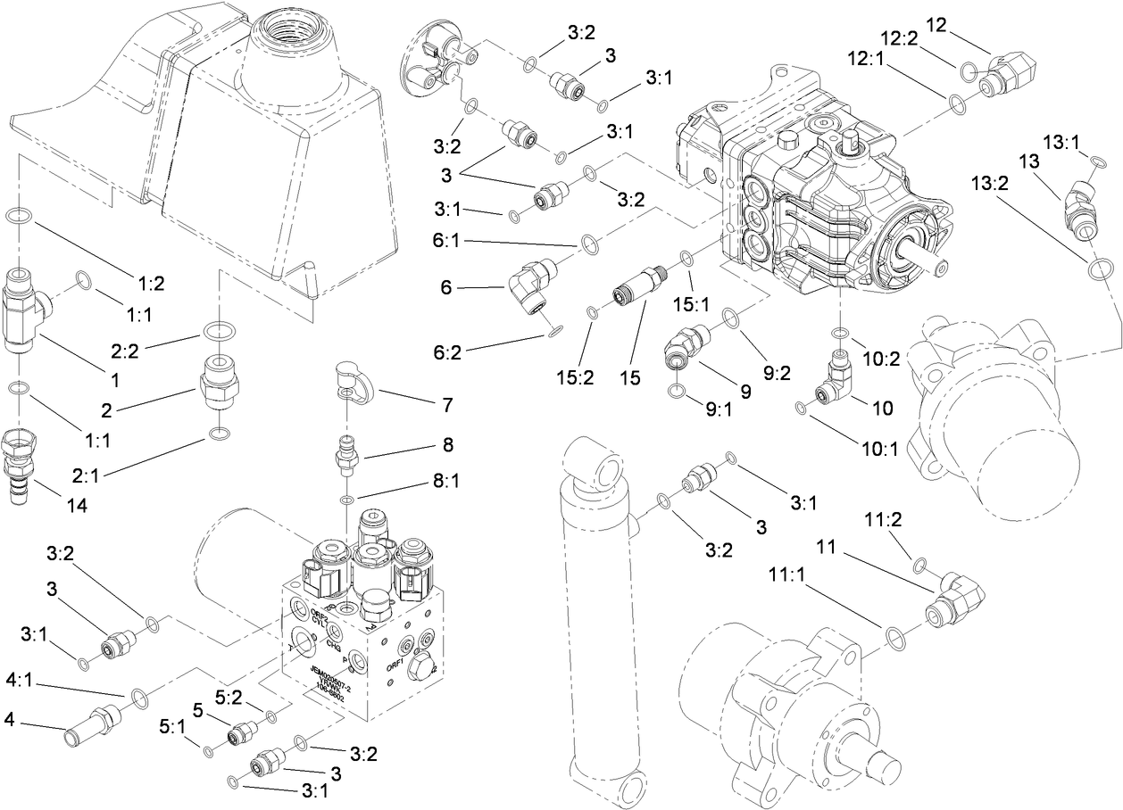 Hydraulic Fitting Assembly