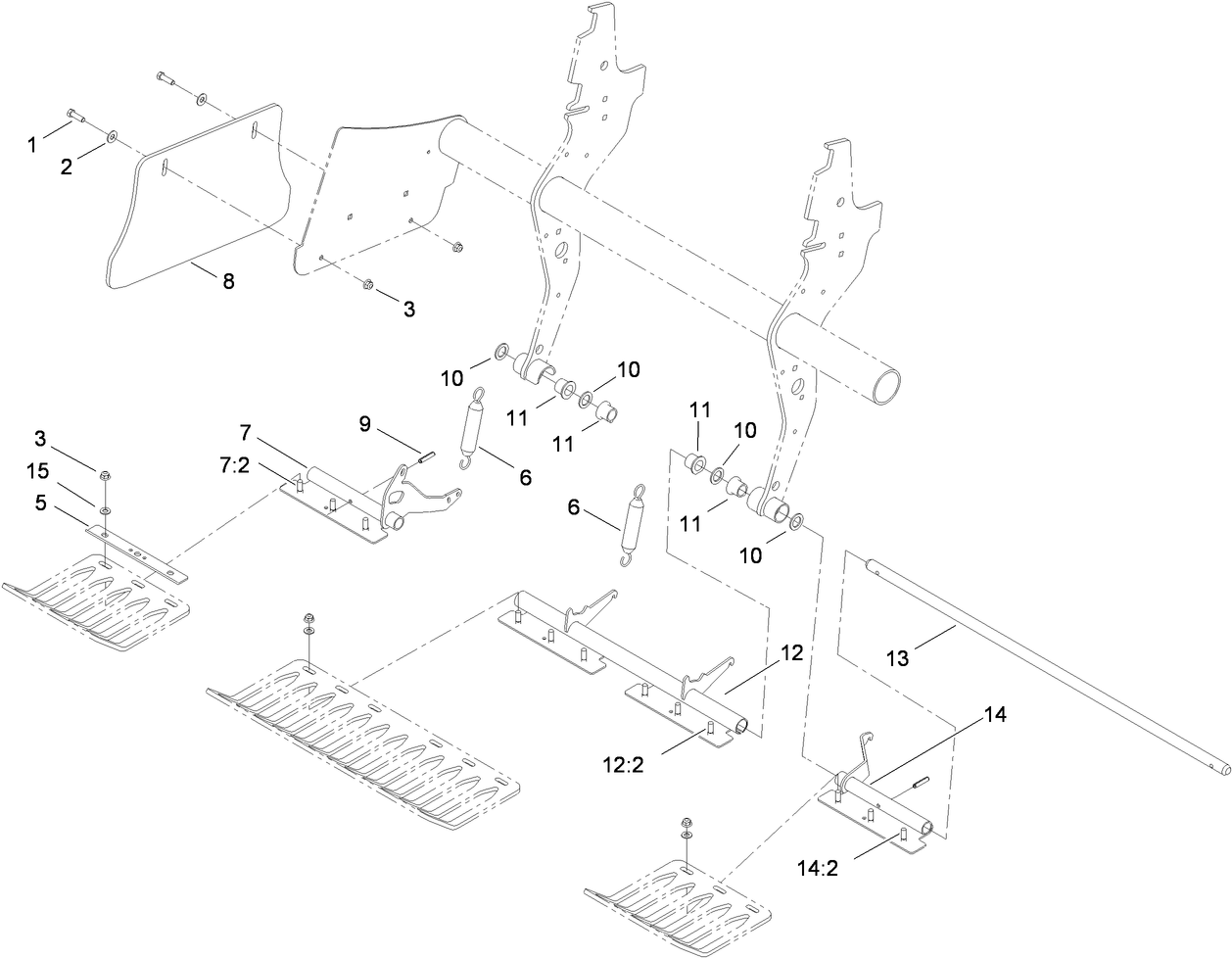 Coring Head Assembly for Turfguards