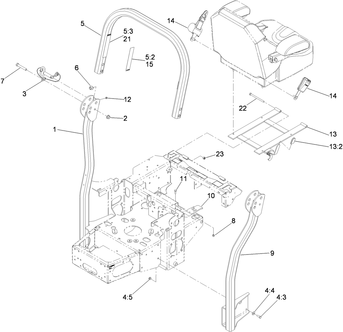 Roll-Over Protection System  Assembly No. 119-6653