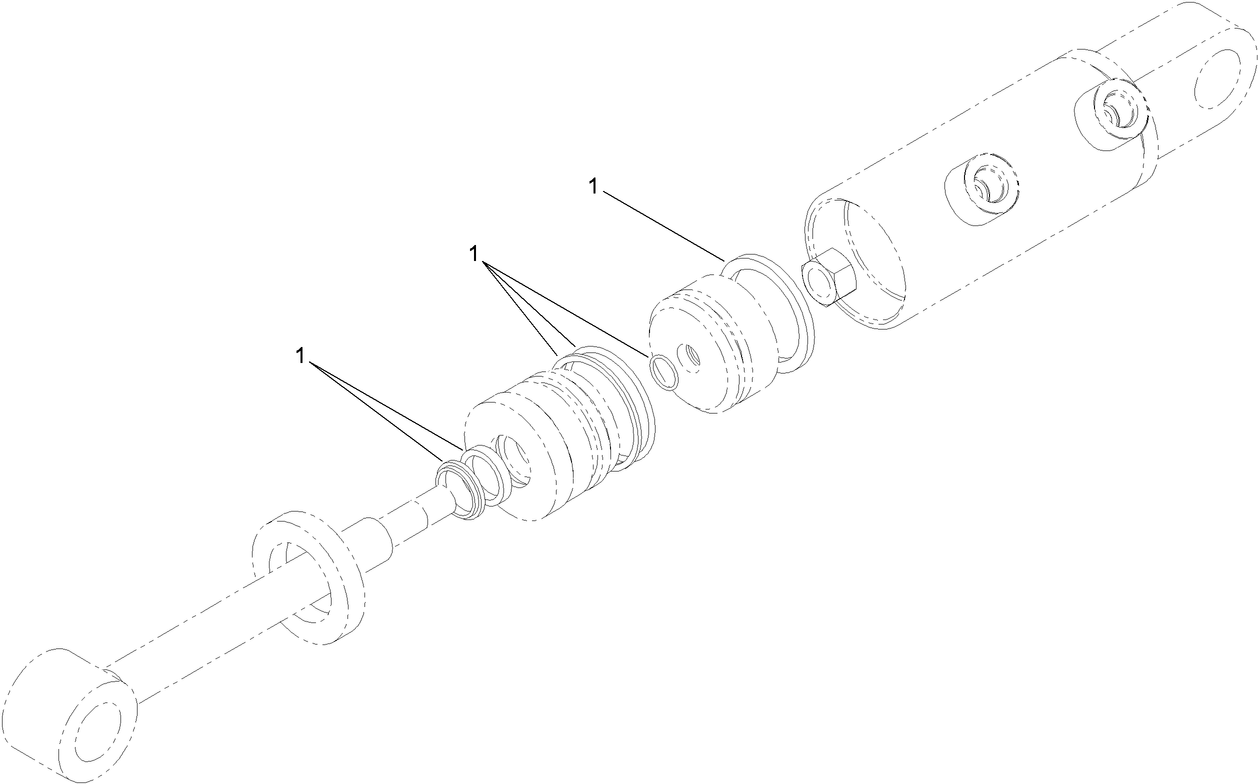Hydraulic Cylinder Assembly No. 110-5424