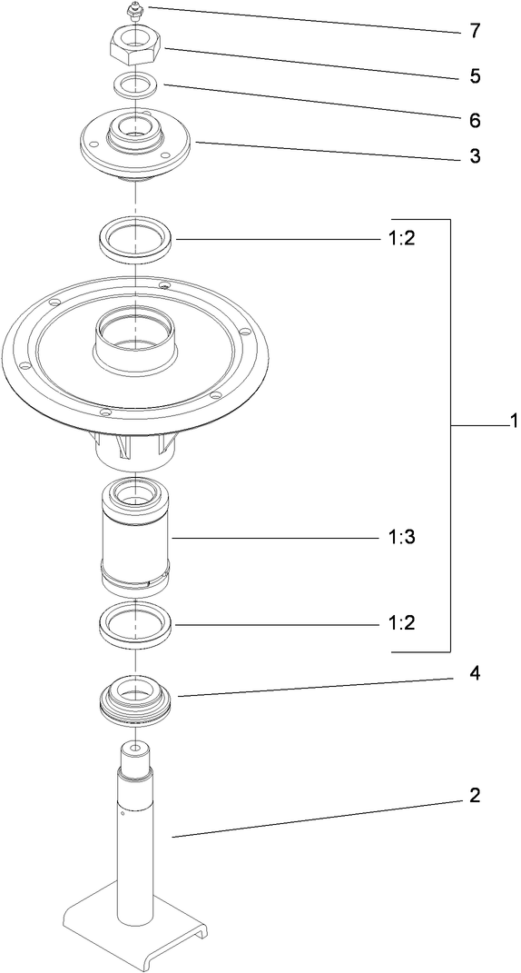 Spindle Assembly No. 112-8698
