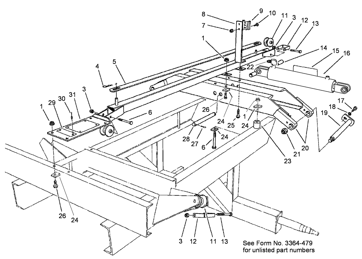 Rear Cross Channel Assembly