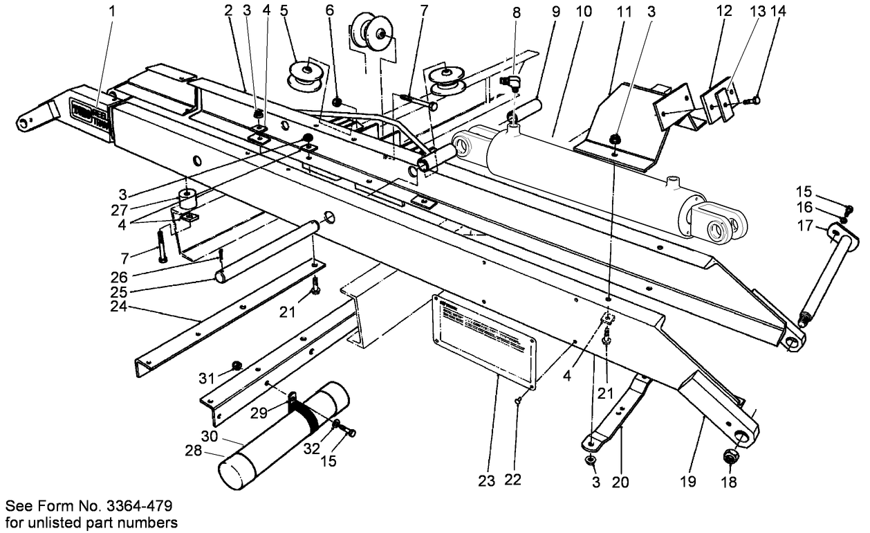 Front Cross Channel Assembly