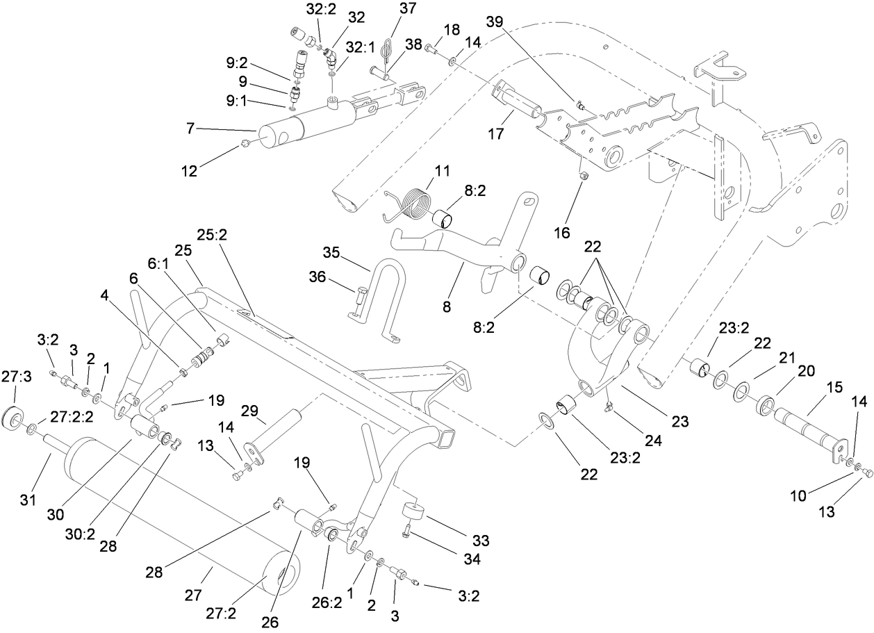 Center Pull Frame Assembly