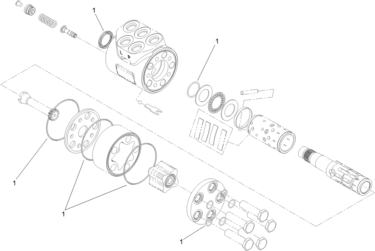 Steering Valve Assembly No. 114-4672