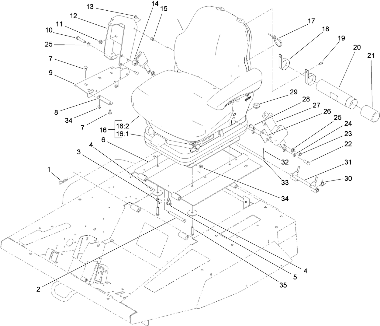 Seat Base and Seat Assembly
