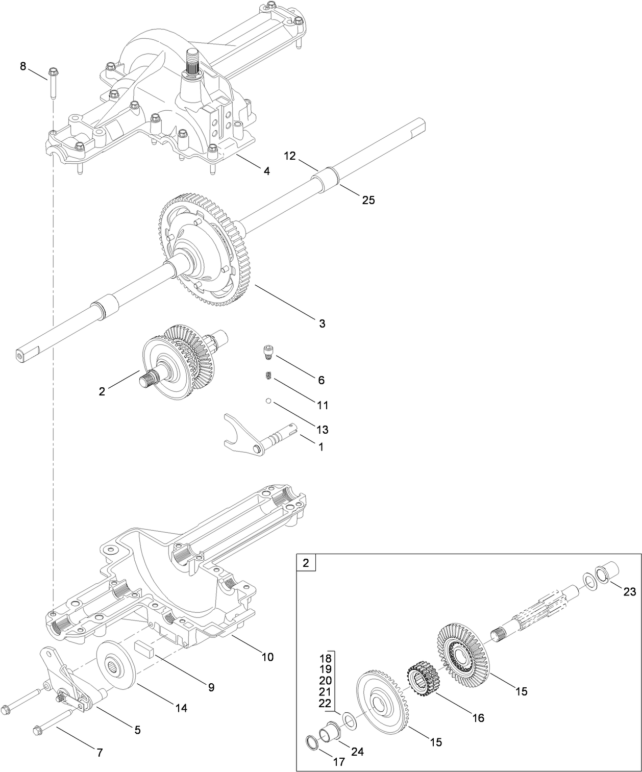 Transmission Assembly No. 112-6256