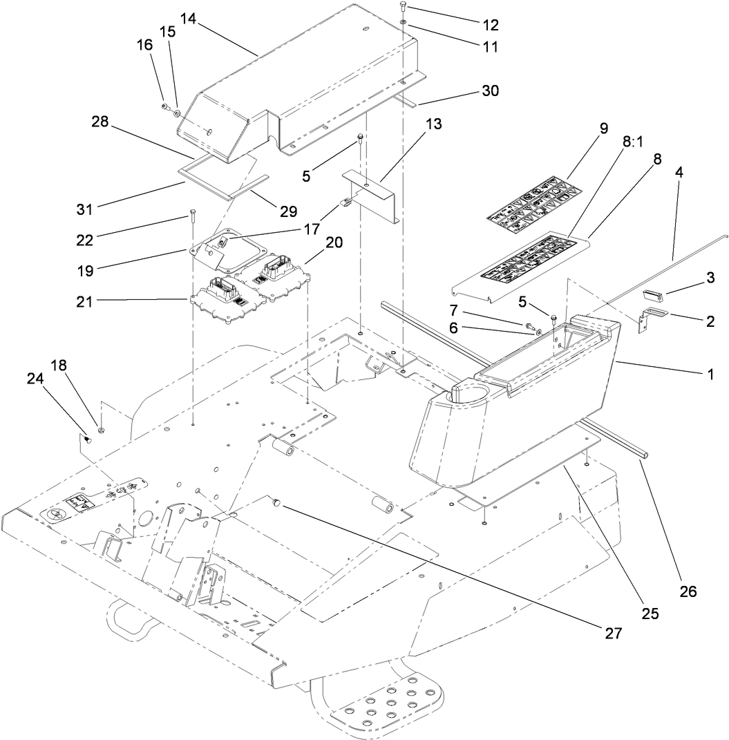 Controller and Tool Box Assembly